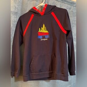 Disneyland Castle Hoodie - blue and red youth extra large size 14 sweatshirt